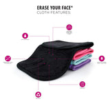 Make-up Removing Cloths 4 Count, Erase Your Face By Danielle Enterprises Enterprises Enterprises